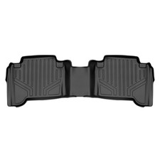 SMARTLINER Custom Fit Floor Mats 2nd Row Liner for 2005-2011 Toyota Tacoma