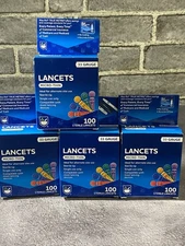 True Metrix Lancets Micro-Thin, 33 Gauge, 100 Count X 4 Boxes Rite Aid  12/2027