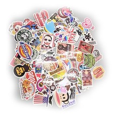 100 Bulk Grateful Dead - Heavy Metal Rock Stickers Laptops, Guitars, Skateboards