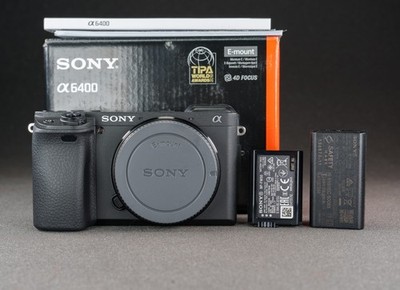 Sony Alpha 6400 a6400 Digitalkamera Nur Gehäuse 1.500 Auslösungen Neuwertig  OVP