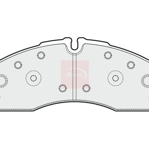 For NISSAN NT400 CABSTAR F24M 2009 on BRAKE PADS (FRONT) (R90) PAD1921