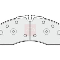 Nissan NT400 Cabstar F24M 2009 BremsbeläGe Vorne (R90) PAD1921