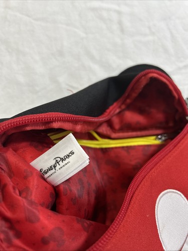 Marsupio Walt Disney World Topolino marsupio rosso e nero orecchie di topo - Foto 4 di 6