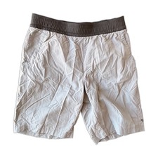 The North Face Mens Medium Class V Hiking Shorts Grey Nylon 9 Inseam Elastic The North Face Mens Medium Class V Hiking Shorts Grey Nylon 9 Inseam Elastic