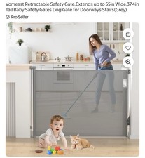 Vomeast Retractable Baby Gate.