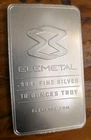 10 oz Troy Ounce Elemetal .999+ Silver Bar