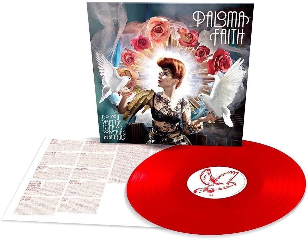Paloma Faith Do You Want the Truth Or Something Beautiful? Red Vinyl LP