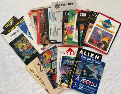 Atari 2600 / 7800 Game Manuals VGC Newly Added Rarities Pick Your Favorites!