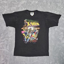 Vintage 90s Marvel X-Men Shirt Sz M Universal Studios The Uncanny Comic Images
