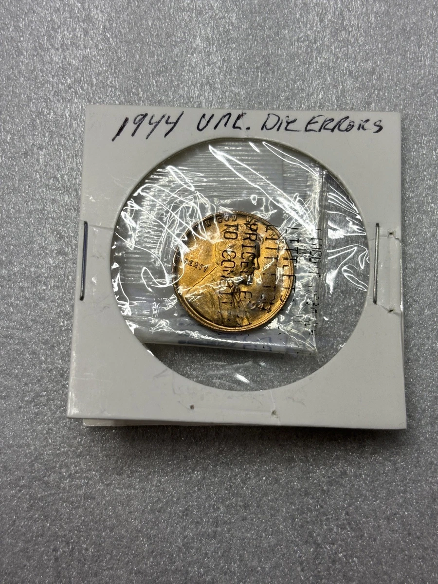 未曾流通商业1944 年美国硬币错币| eBay
