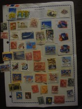 BEAU  LOT   de  TIMBRES  OBLITERES   d' AUSTRALIE    -    quelques  Neufs