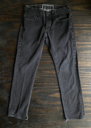 Levi's 511 Skinny Leg Men's Jeans W33 L30 Black Gray | eBay