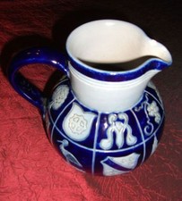 Pot à eau pichet en grès vernissé d'Alsace Krumeich Remmy Betschdorf