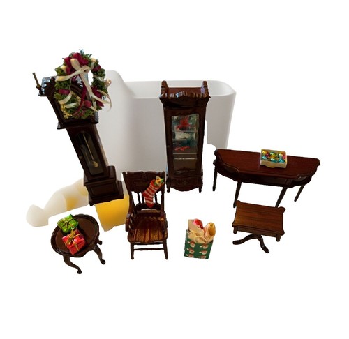 Casa Delle Bambole Struttura Finestra In Legno Miniatura Scala - Foto 6