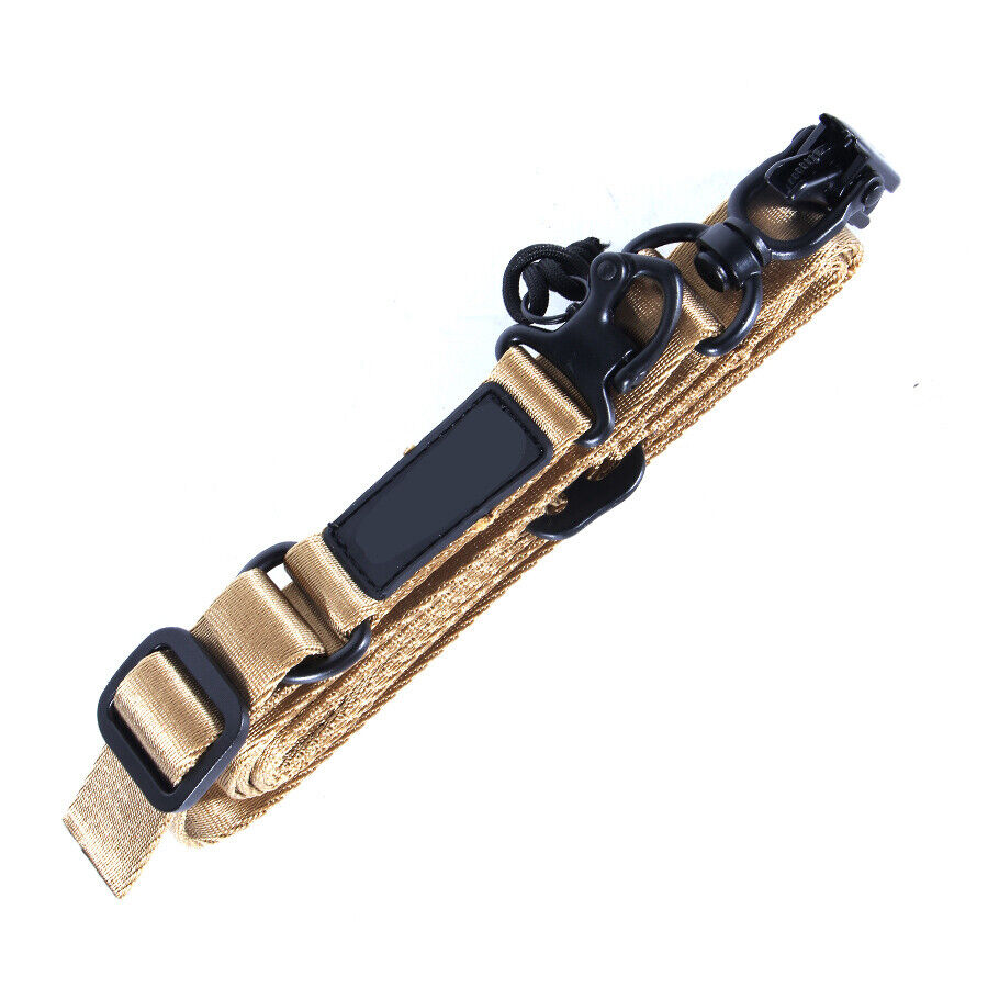 Tactical Shoulder Strap Nylon Military 1 or 2 Point Slings Rifle Buttstock Rope