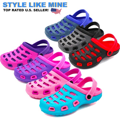 Womens Clogs Slip On Shoes Garden Water Sandal Slipper Mules Rubber Plastic  Foam | eBay