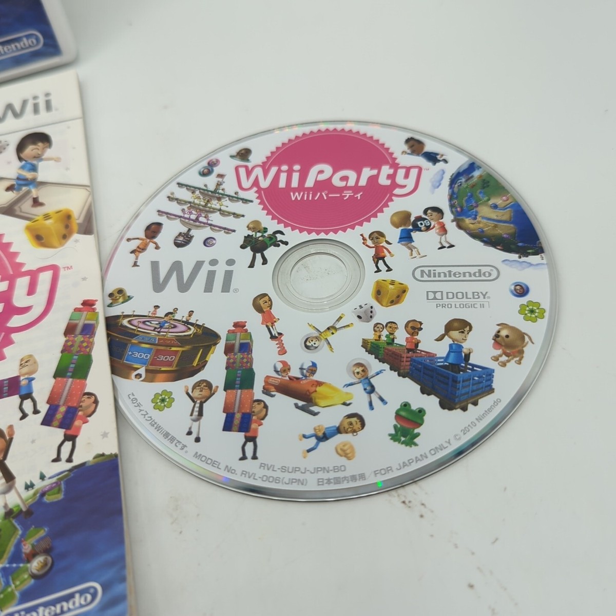 Wii Party Nintendo Wii Complete JAPAN (Will Require Japan Wii