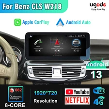 12.3" Android 13 Screen Carplay GPS For Mercedes CLS W218 Multimedia Car Stereo