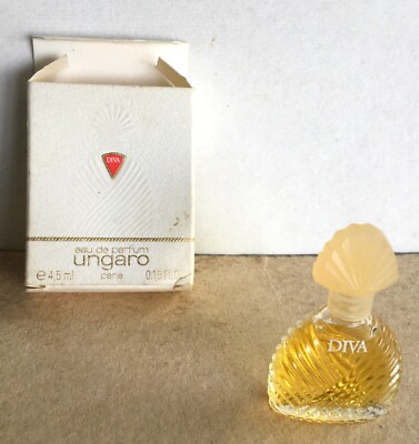 Diva d'Ungaro Parfum Miniatur (EDP) 4,5ml voll mit Box