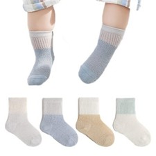 BEHELE Toddler Non-skid Socks Girl Boy Thin Lightweight Mesh Ankle Socks Baby...