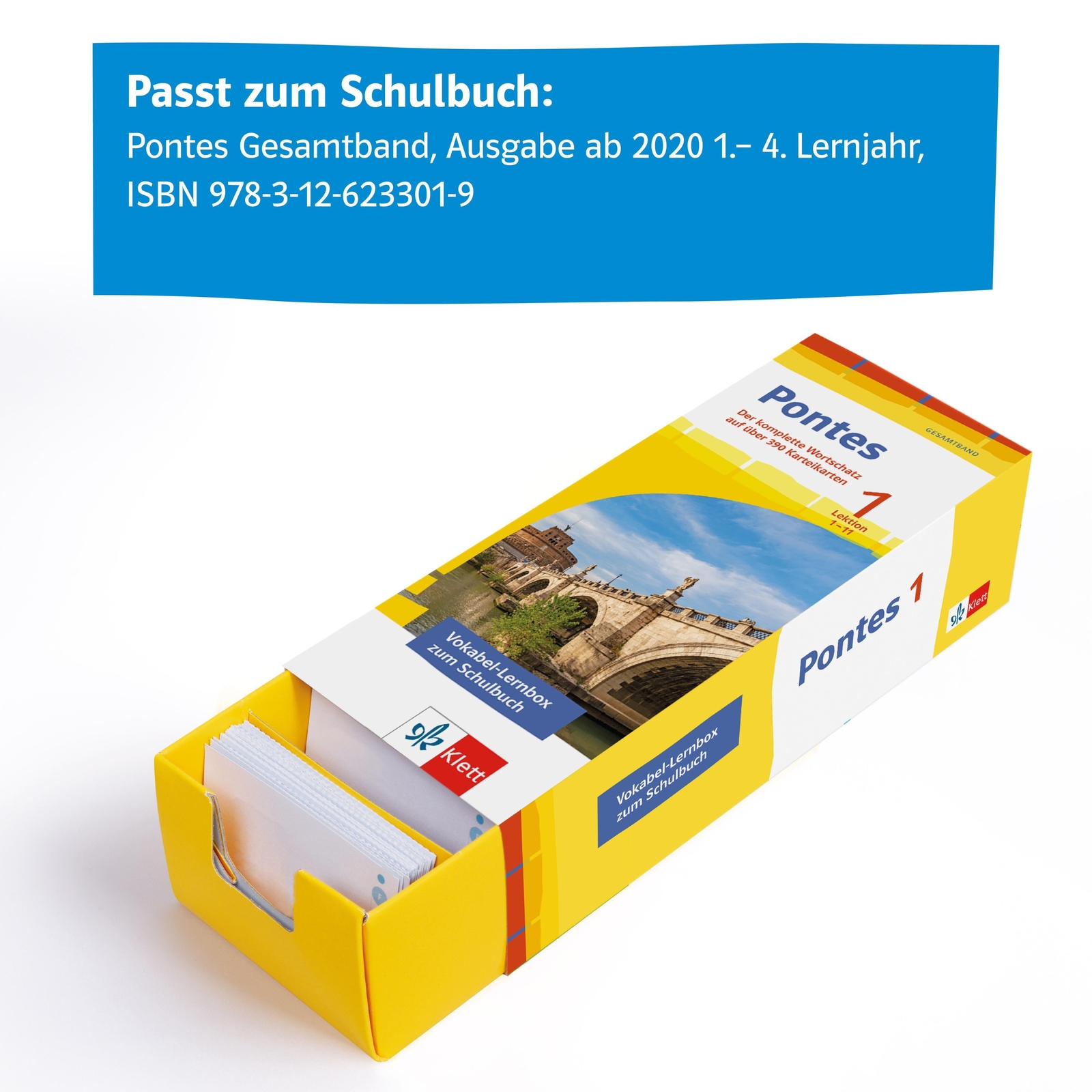 Thumbnail - Pontes Gesamtband 1 (ab 2020) Vokabel-lernbox Zum Schulbuch 1.
