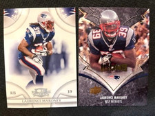 NFL - Laurence Maroney 2008 Donruss Threads & 2008 Upper Deck ICONS - Patriots
