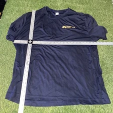 drexel university Facilities T Shirt Mens 3XL Blue Short Sleeve 