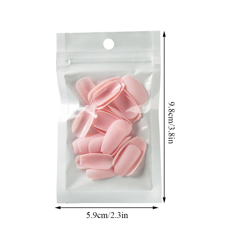 24Pcs Full Cover Wearing False Nails Tips Ballet False Nails Nail Decoratio - Bild 3 von 4