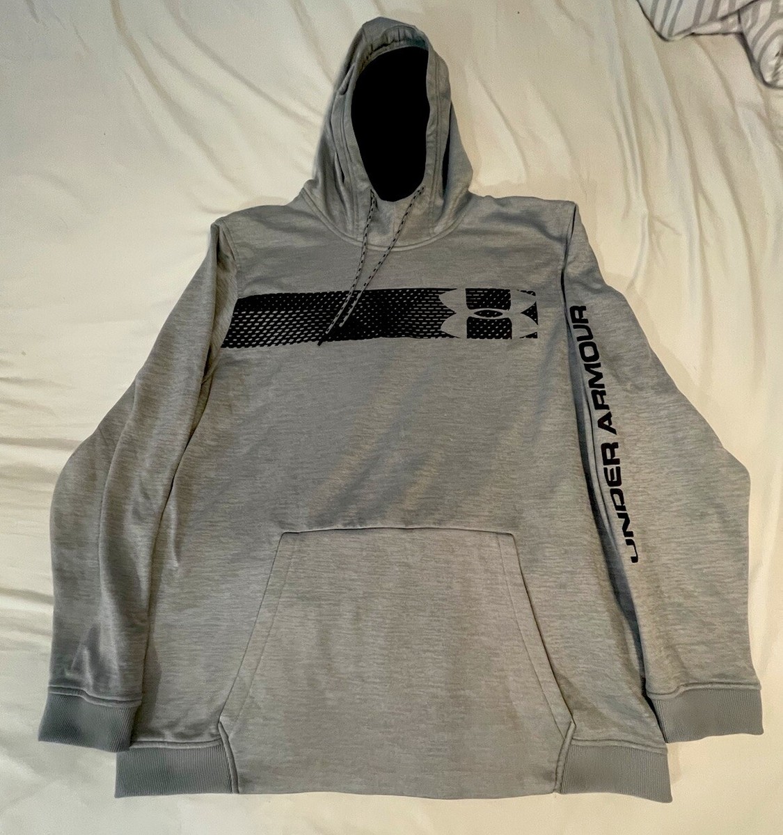 Under Armour Size 2XL Cold Gear Gray Hoodie Men’s