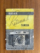 Kodak Retina II Camera Booklet Vintage