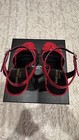 Saint Laurent Bianca Leather Bow Sandal, Rouge Etoile Size 39 — photo 7