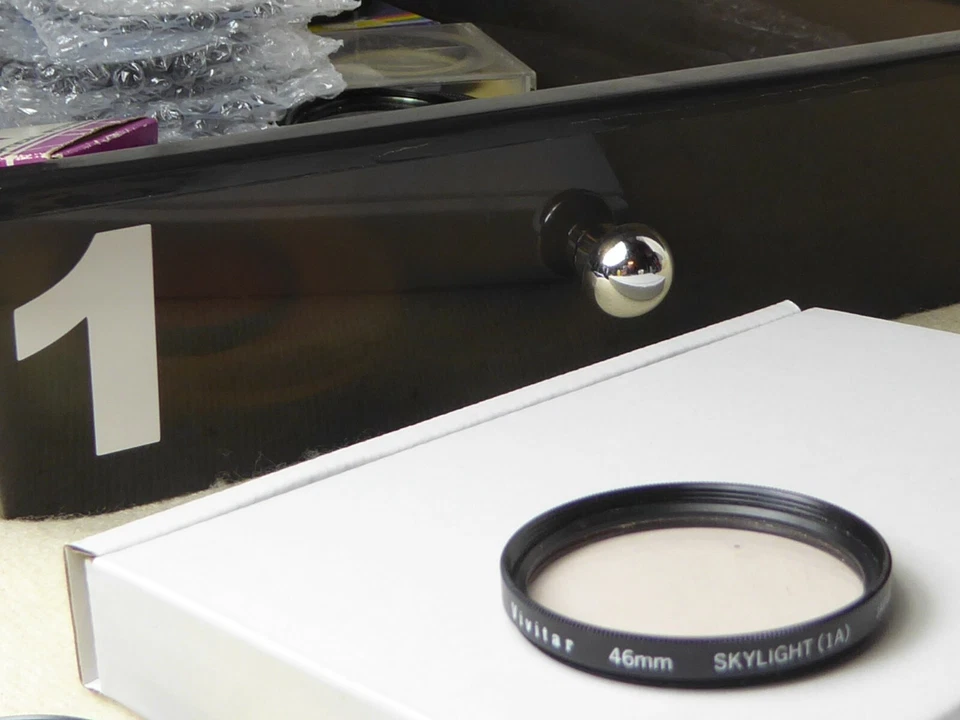 SKYLIGHT 46mm vivitar 1a safety protective cleaned and checked - Image 4 of 4