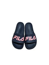 KIDS FILA SIZE 2 Navy SANDALS . CB9