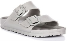 Image of Birkenstock Arizona Eva Two Strap Eva Narrow Fit Womens Sandal Stone UK 3 - 8