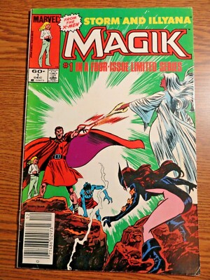 Magik #1 Storm & Illyana Newsstand Premiere Key Limitierte Serie X-Men Marvel