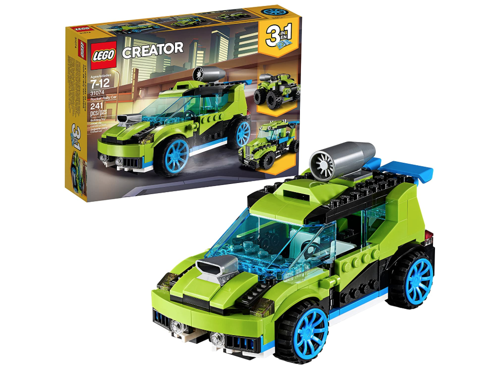 LEGO Creator 3in1 Rocket Rally Car 31074 Building Kit (241 Pieces