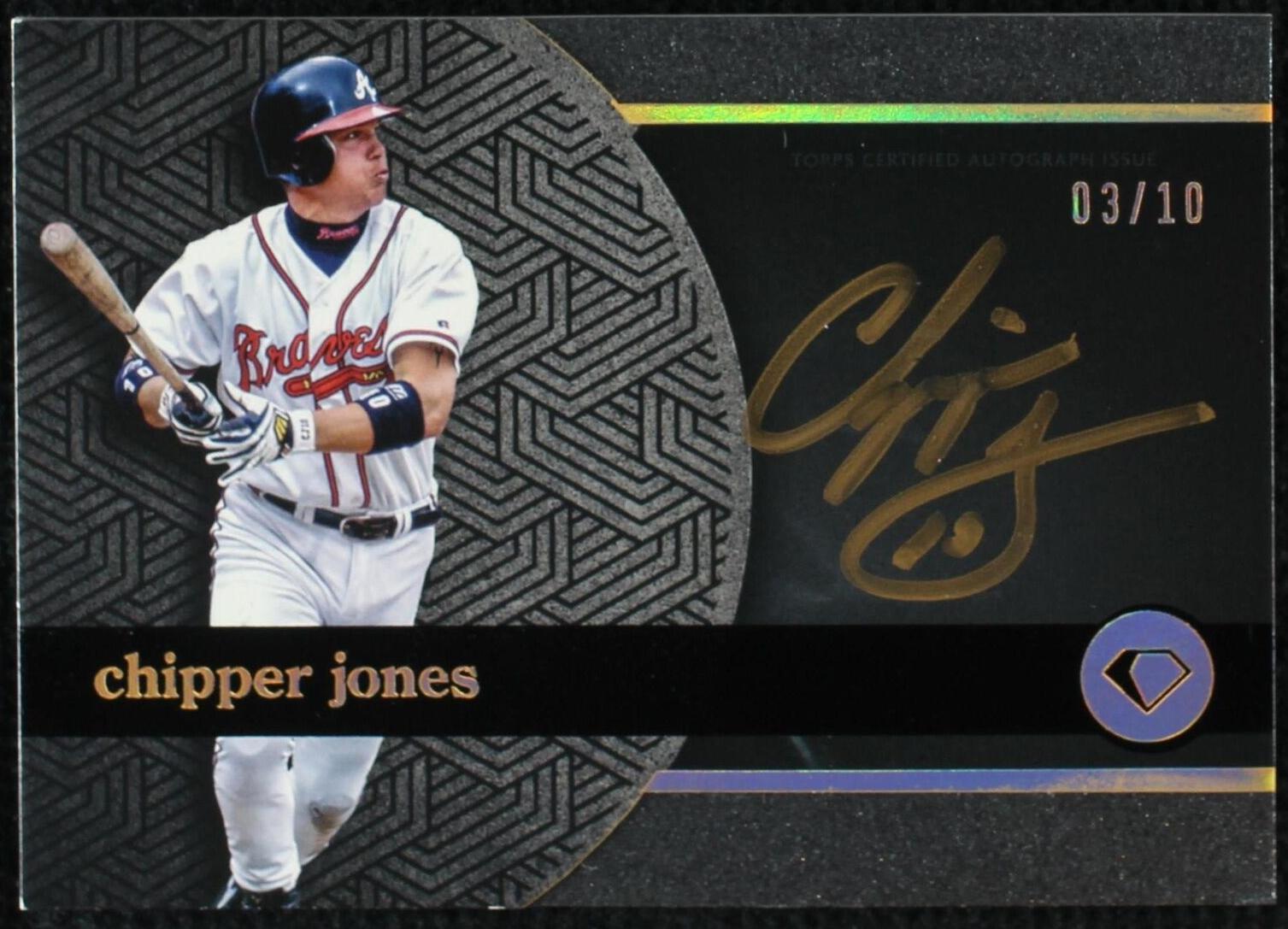 2024 Topps Diamond Icons - Black Polychromatink Autographs Chipper ...