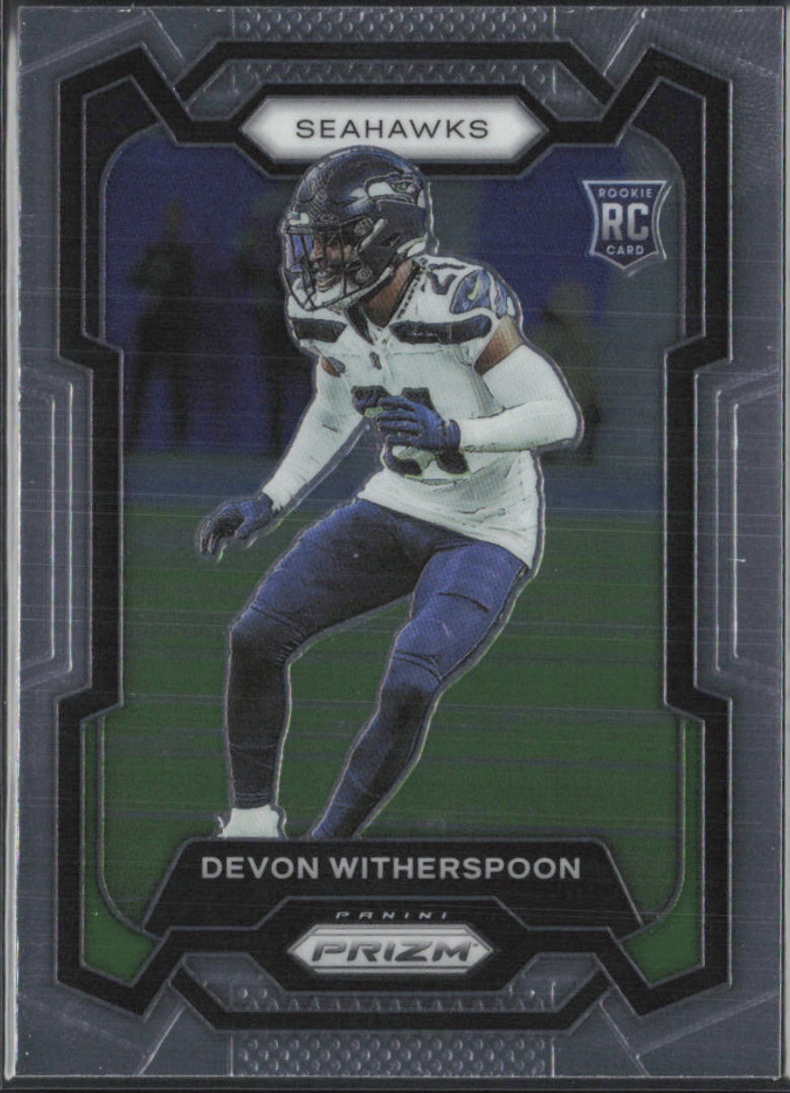 Devon Witherspoon 2023 Panini Prizm Base RC #389