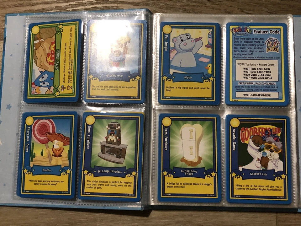Webkinz Trading Cards LOT Including Curio Shop,  Doodlez, & Other Rare Cards - Image 4 of 4