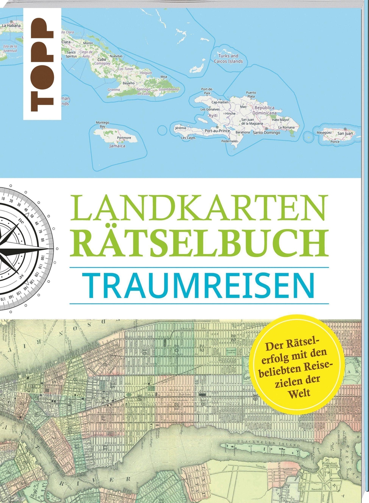 Thumbnail - Landkarten Rätselbuch - Traumreisen, Norbert Pautner