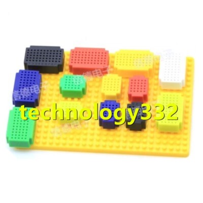 1PC NEW ZY-25/55 mini Breadboard PCB Welding Free Test Board (7-color set) #YT