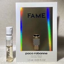 Paco Rabanne Fame Eau de Parfum EDP Sample Spray .05oz, 1.5ml NEW RELEASE 