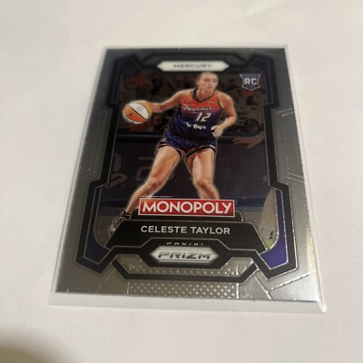 2024 Panini Prizm Monopoly WNBA Celeste Taylor RC Rookie Card #66 (C1)