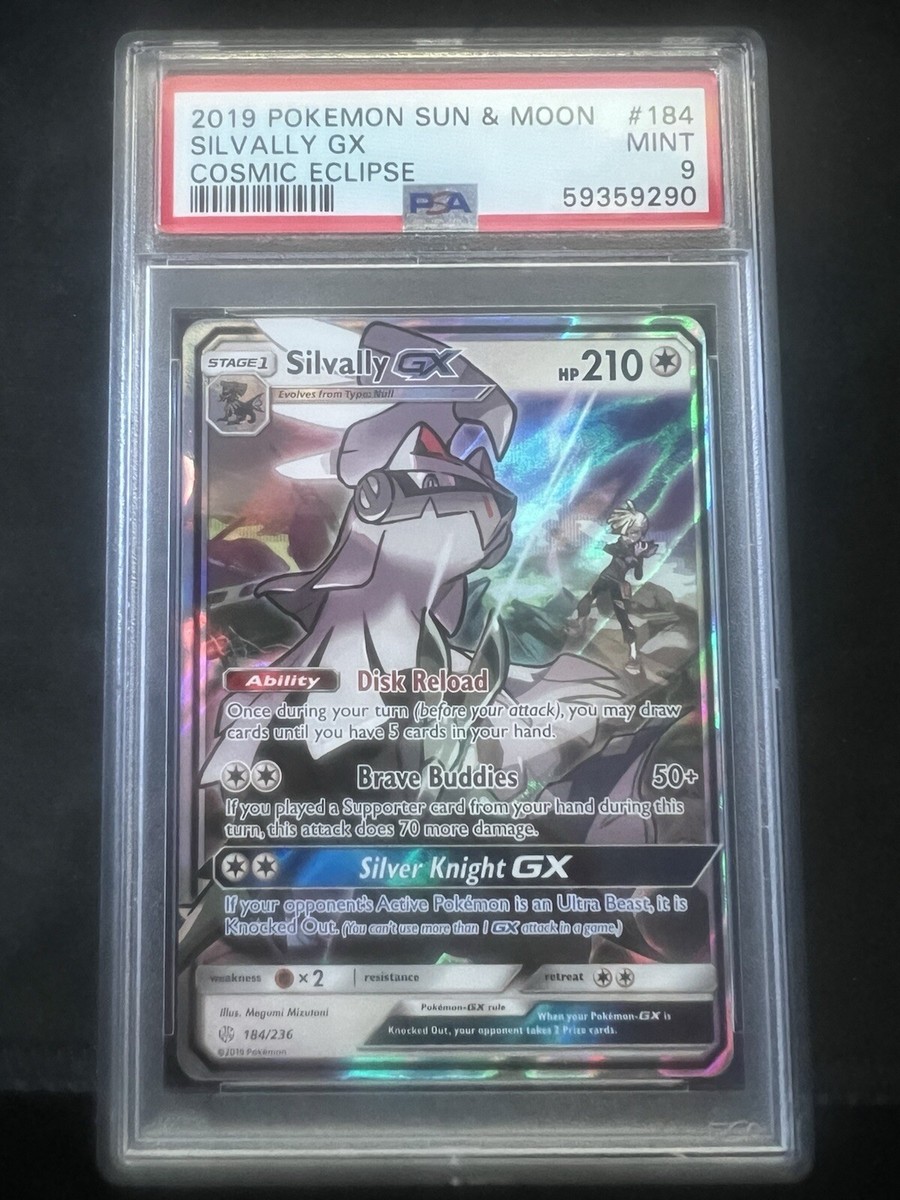 Silvally GX 184/236 Sm-Cosmic Eclipse Holo PSA 9 MINT | eBay