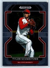 Tyler Schweitzer 2022 Panini Prizm Draft Picks Ball State Cardinals #PDP161