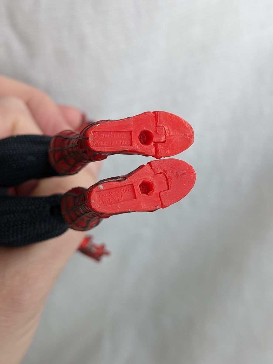 Rare Working Marvel's Spider-Man 2 Web Climbing Spider-Man Toy Biz