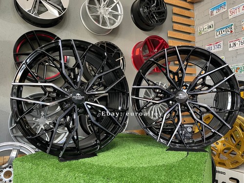 4 x 20 Inch 5x120 FORZZA SPECTRUM Estilo Negro Ruedas: Apto Para BMW F10 F30 - Imagen 4 de 22