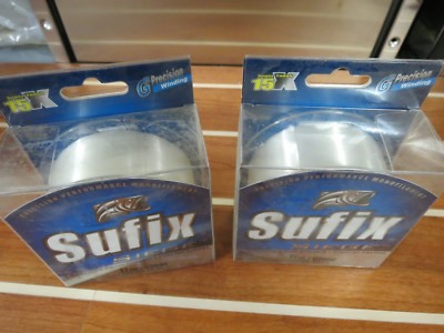 SUFIX SIEGE HIGH TENSILE & KNOT STRENGTH 17LB CLEAR 330 YRDS **Qty