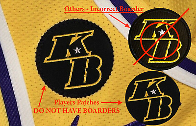 lakers jersey patch