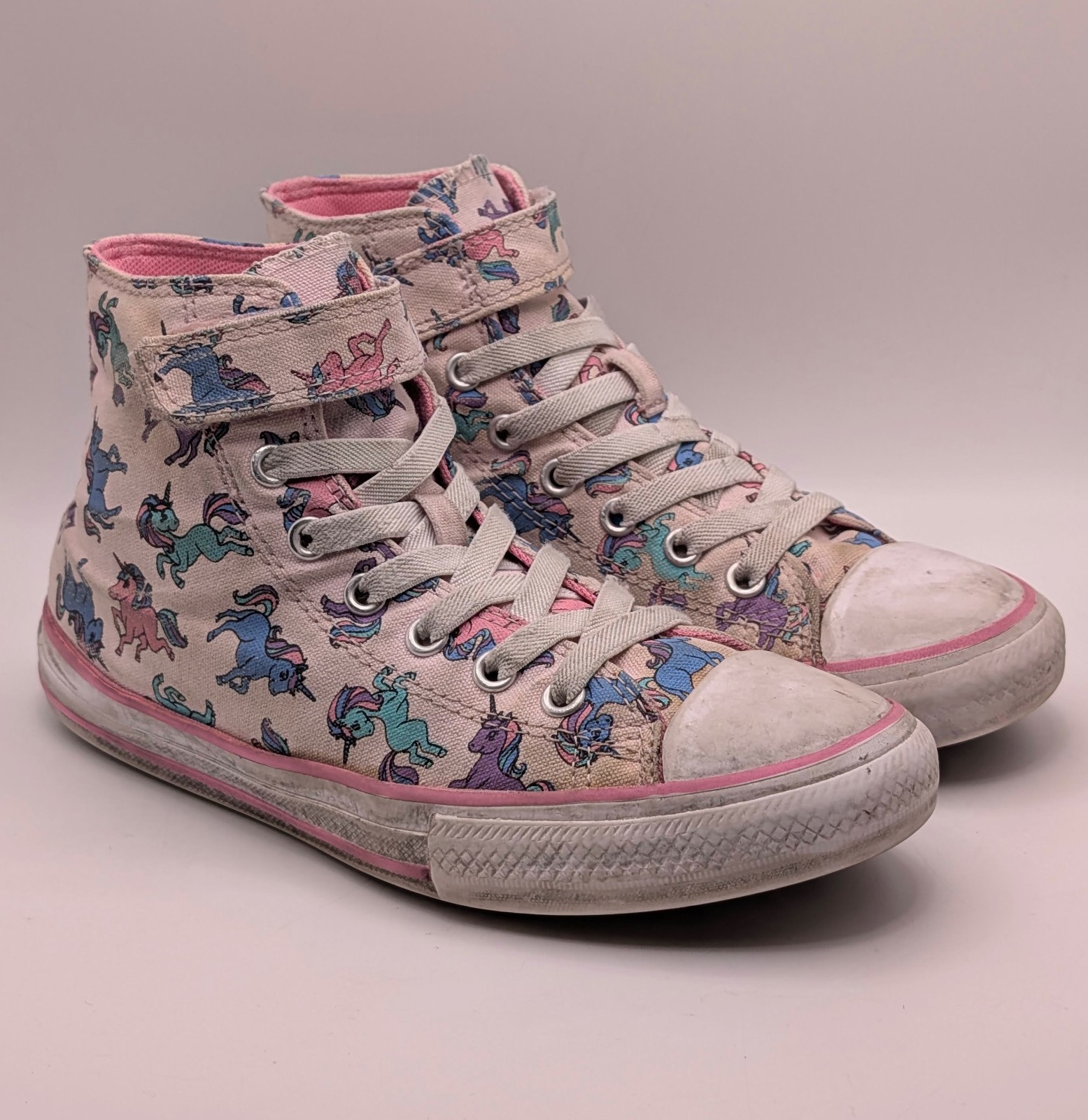 Converse Chuck Taylor All Star High Top Unicorn Sneakers Youth Size 3 Kids Girls